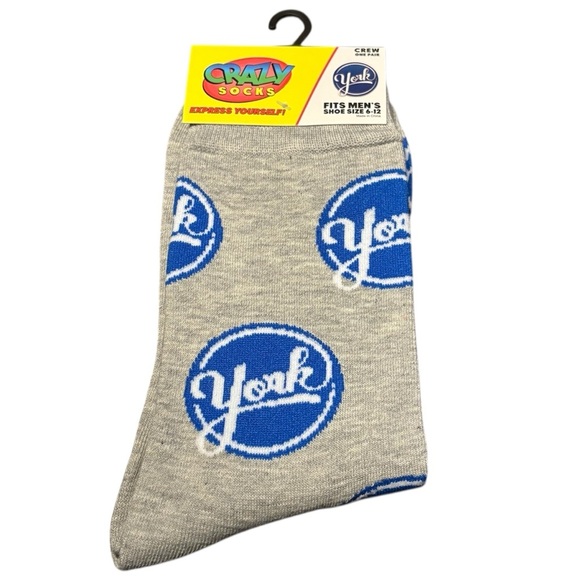 Crazy Socks Other - York Peppermint Patty Novelty Socks Food Snack Crew Mens Women NWT